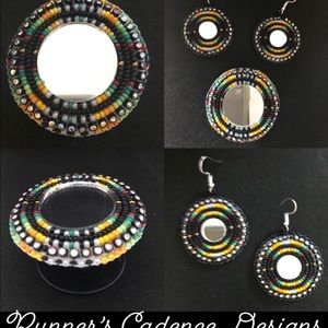 Bead work. Price varies from $20.00 to $30.00.